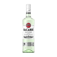 750-milliliter Bacardi Superior white rum bottle with imprint options.......
