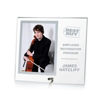 A single sheet of brilliant starfire glass is pierced with a... from ASI...