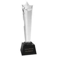 Crystal Rising Star with Base... from ASI 92531 Unique Custom Products / UCP