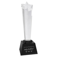 Crystal Rising Star with Base... from ASI 92531 Unique Custom Products / UCP