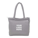 Recycled Puffer Laptop Tote