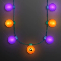 Halloween Light Globes Party Necklace