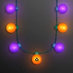 Halloween Light Globes Party Necklace