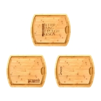 15.5" x 19.5" x 1" bamboo carving board wit built-in juice... from ASI 88060...