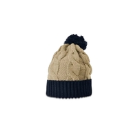 Richardson 141 Chunk Twist Knit Beanie with Cuff & Pom