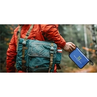 First aid pouch with an ice pack, medical tape, gauze pads,... from ASI 84514...