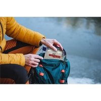 First aid kit with a translucent mesh bag and carabiner.... from ASI 84514...