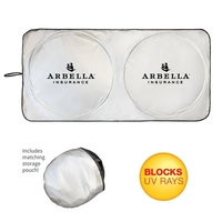 The Car Shade - UV Windshield Sunshade w/Pouch