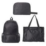 2-in-1 Foldable Backpack Tote Bag