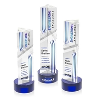 Oakham VividPrint™ Award on Stanrich Base - Blue