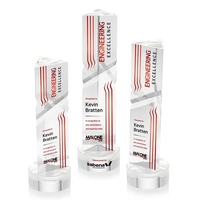 Oakham VividPrint™ Award on Stanrich Base - Clear