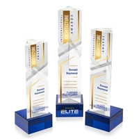 Oakham VividPrint™ Award on Hancock Base - Blue