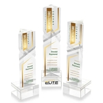 Oakham VividPrint™ Award on Hancock Base - Clear