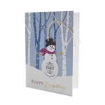 Printed Shape Ornament Folding Card