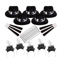 Silver midnight New Year's Eve party kit for 50 people with... from ASI 42016...