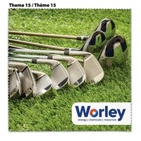 Microfiber Lens Cleaning Cloth(Golf Theme), Sublimated-7"x7"