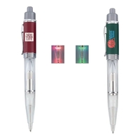 Plunge action L.E.D. light up ballpoint pen.... from ASI 68190 Lungsal / Lungsal