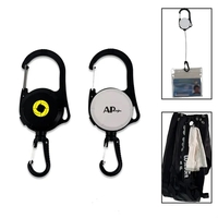 Two way hook carabiner with a retractable reel... from ASI 34800 Alstar...