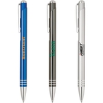 Klavier-III Aluminum Ballpoint Pen with Knurled Plunger