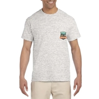 Gildan adult pre-shrunk 100% Ultra Cotton T-shirt with 5-point pocket with......