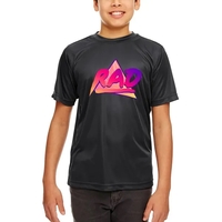 UltraClub® youth performance t-shirt (4 oz.) with moisture-wicking...