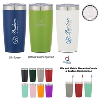 20 oz. travel mug with spill-resistant lid and double-wall insulation... from...