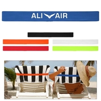 Polyester and rubber band to secure towels to a chair.... from ASI 61125 Hit...