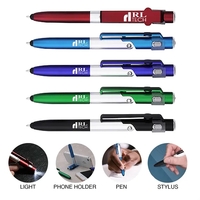 This twist-action ballpoint pen comes equipped with a stylus, LED light,......