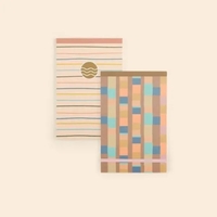 TASKPAD - 5.5 x 8.5 - TAPE - BLACK AND WHITE GUTS