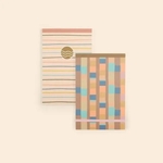 TASKPAD - 5.5 x 8.5 - TAPE - BLACK AND WHITE GUTS