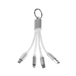 4-in-1 USB Keychain Charging Cable