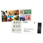 UV-Coated (1S) Card/Postcard with Magnet Strip 3.5x8.5 -10pt