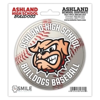 Magnet - 4.5" Diameter Circle Magnet Punch-Out Hanger (5.375" x 6")... from...