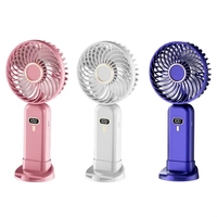 Digital foldable handheld fan with phone stand plus 1 color silkscreen......