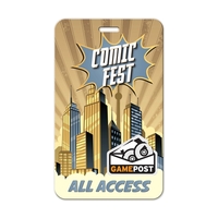 Press Pass Card - 3" x 5"