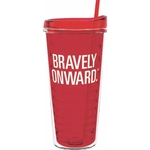 Tritan Tumbler Double Wall 22oz With Straw Lid