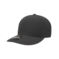 High-quality 6-panel cap with stitched eyelets, curved visor, and adjustable...