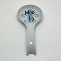 Porcelain Spoon Rest, 9" x 4 1/4"... from ASI 68878 Mar's Line / Mar's...