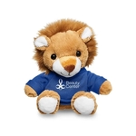 7" Plush Lion With T-Shirt