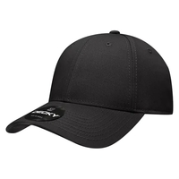 6-panel structured cotton cap with a pre-curved visor, cotton sweatband,...
