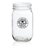 16 oz. Mason Jar Drinking Glass