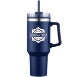 40 Oz. VisionSteel Alaska Stainless Steel Mug with Straw