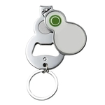 3-in-1 Gourd Shape Nail Clipper with Opener Keychain
