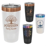 Ion-Plated 20 oz. Vacuum Insulated Tumbler with Lid