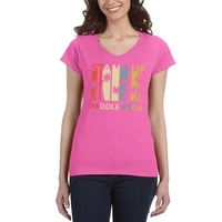 Ladies' SoftStyle® fitted V-neck t-shirt.... from ASI 39552 BEL Promo