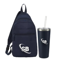 Puffer Sling with Stainless Tumbler