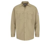 Bulwark - Work Shirt - WoShirt Excel - Fr 7Oz Khaki... from ASI 86018 Scrub...