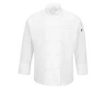 Red Kap Culinary - Men's Ten Knot Button 29.5" Chef Coat ...