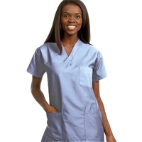 Fashion Seal - Poplin - Unisex Scrub Shirt... from ASI 86018 Scrub Authority...