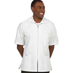 Fashion Seal - Unisex Three-Pocket Zip Front Short-Sleeve...